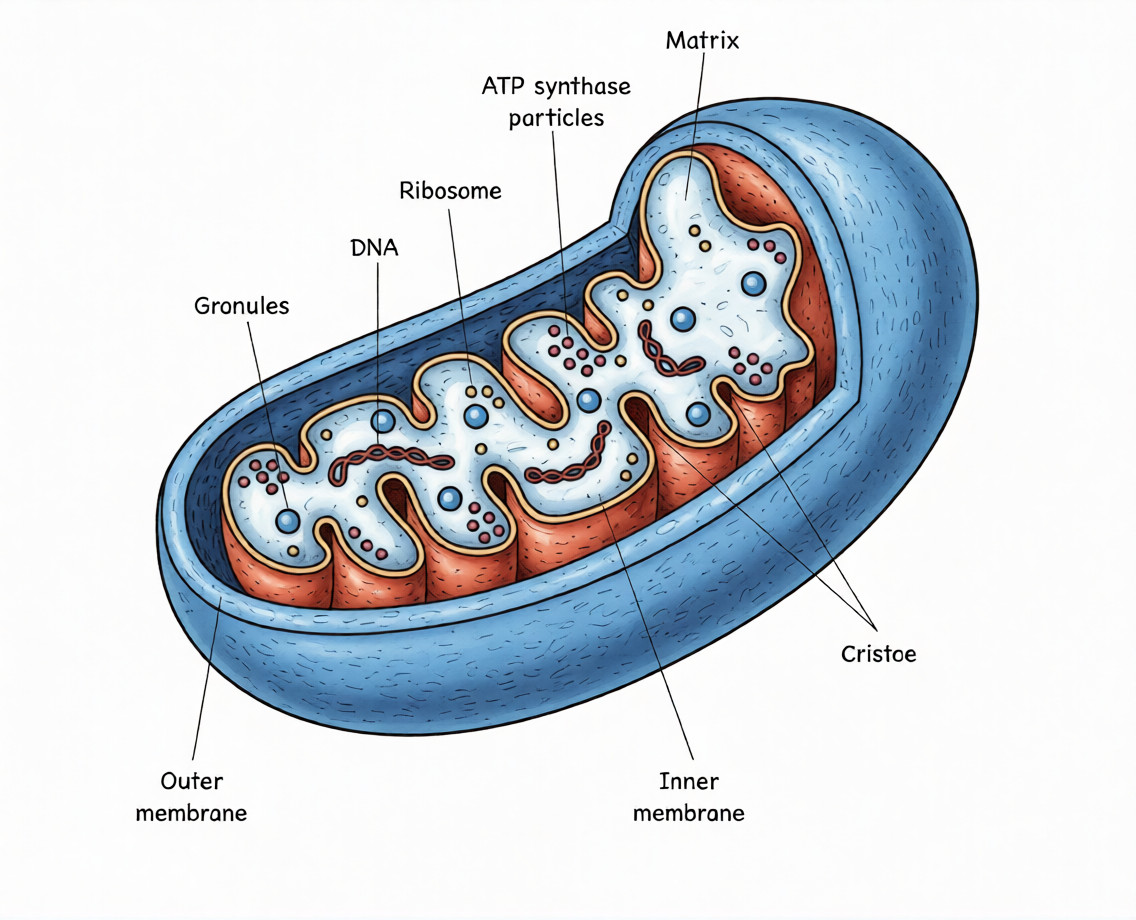 Mitochondria diagram